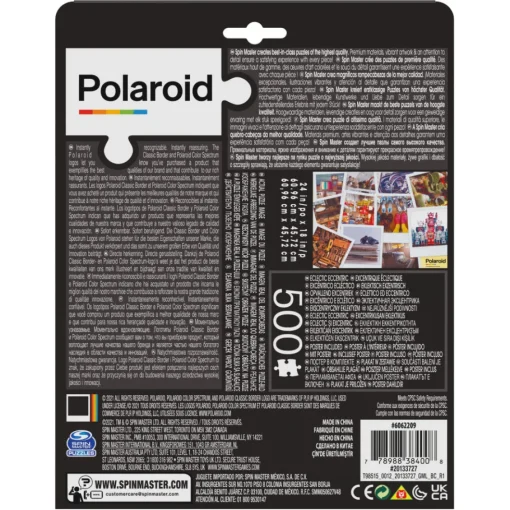 Polaroid Rompecabezas En Caneca 500 Piezas