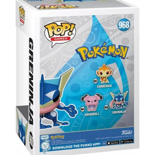 Pop Games: Pokemon- Greninja Fig. Vinil