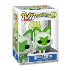 Pop Games: Pokemon- Sprigatito Fig. Vinil