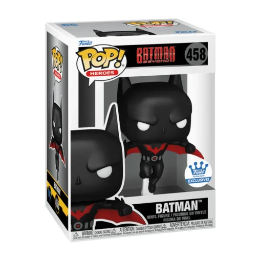 Pop Heroes: Dc Comics- Batman Negro Beyond Con Chase Fig. Vinil