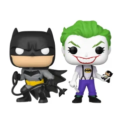 Pop Heroes: Dc- White Knight Batman & Joker 2 Pack Fig. Vinil