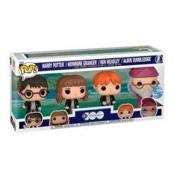 Pop Hp: Harry Potter- W1 4 Pack Fig. Vinil