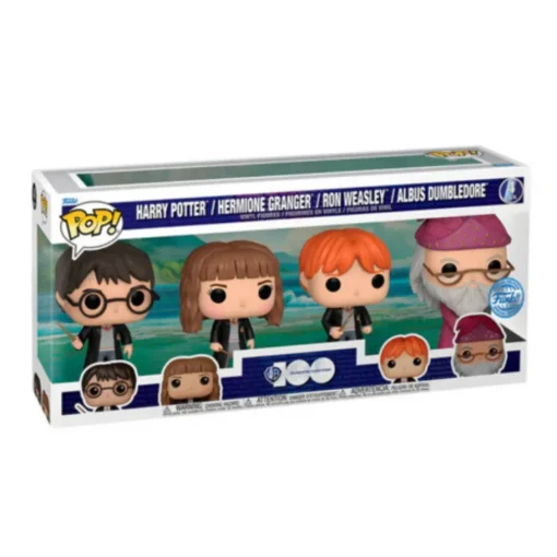 Pop Hp: Harry Potter- W1 4 Pack Fig. Vinil