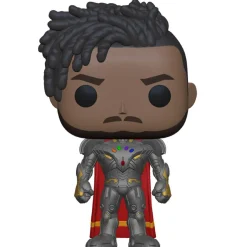 Pop Marvel:  What If..? Infiniy Killmonger Fig. Cabeza Oscilante