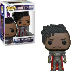 Pop Marvel:  What If..? Infiniy Killmonger Fig. Cabeza Oscilante