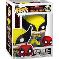Pop Movies: Dp3 S2- Wolverine Y Babypool Fig. Vinil