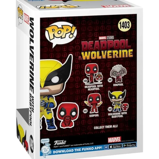 Pop Movies: Dp3 S2- Wolverine Y Babypool Fig. Vinil