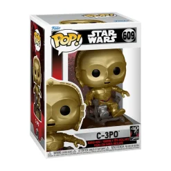 Pop Star Wars: Rotj 40Th- C3P0 In Chair