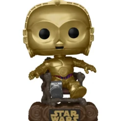 Pop Star Wars: Rotj 40Th- C3P0 In Chair