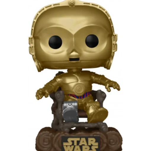 Pop Star Wars: Rotj 40Th- C3P0 In Chair