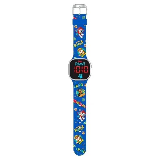 Reloj Paw Patrol Led  Azul
