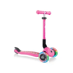 Scooter Globber Junior Plegable Fantasy Lights Rosada