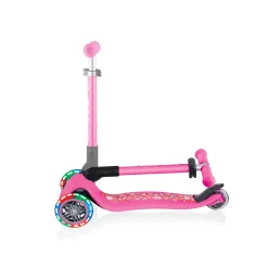 Scooter Globber Junior Plegable Fantasy Lights Rosada