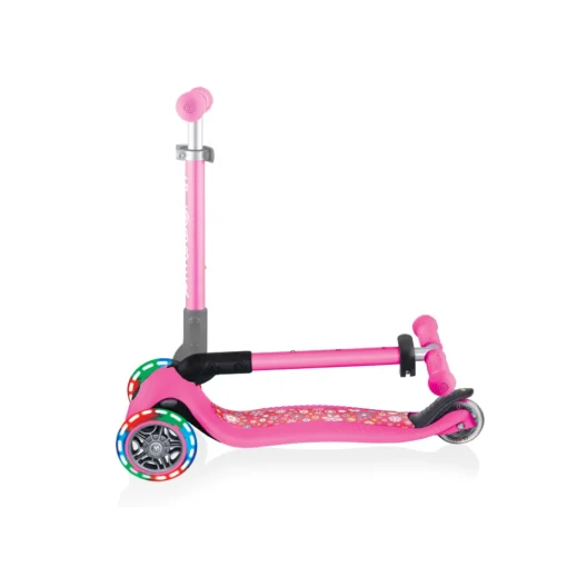 Scooter Globber Junior Plegable Fantasy Lights Rosada
