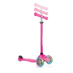 Scooter Globber Primo Lights Neon Rosada