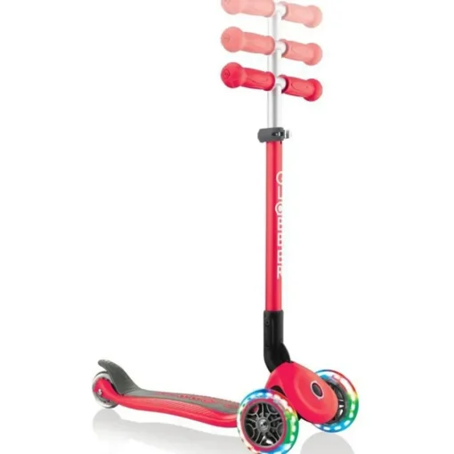 Scooter Globber Primo Plegable Fantasy Lights Rojo