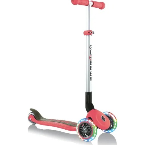 Scooter Globber Primo Plegable Fantasy Lights Rojo