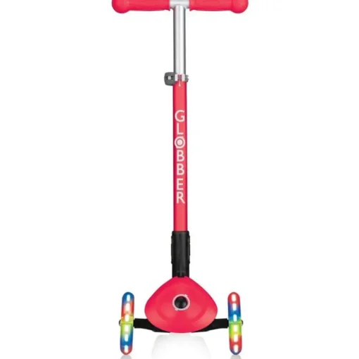 Scooter Globber Primo Plegable Fantasy Lights Rojo