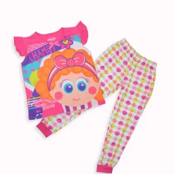 Set 2 Piezas Pijama Camiseta Manga Corta Pantalon Chamoy Nina Distroller Moda1 T6