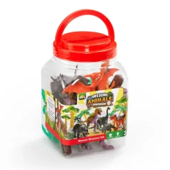 Set Tubo Figura X12 Dinosaurios - Awesome Animals