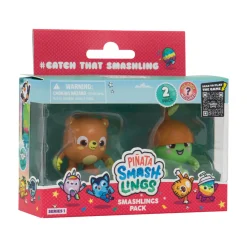 Smashlings Fig. X 2 Caja Cuddles Y Noaks