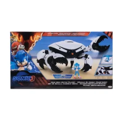 Sonic 3 Película Set De Batalla Cangrejo Mecha C/Figura 2,5''