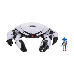 Sonic 3 Película Set De Batalla Cangrejo Mecha C/Figura 2,5''