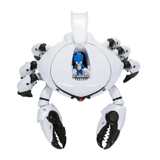 Sonic 3 Película Set De Batalla Cangrejo Mecha C/Figura 2,5''