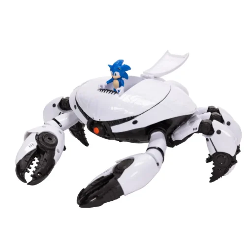 Sonic 3 Película Set De Batalla Cangrejo Mecha C/Figura 2,5''