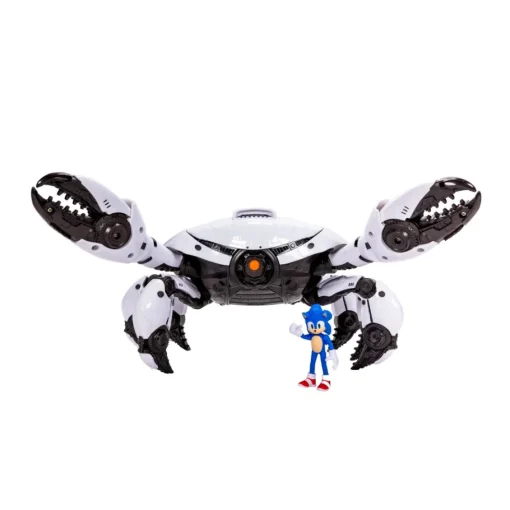Sonic 3 Película Set De Batalla Cangrejo Mecha C/Figura 2,5''