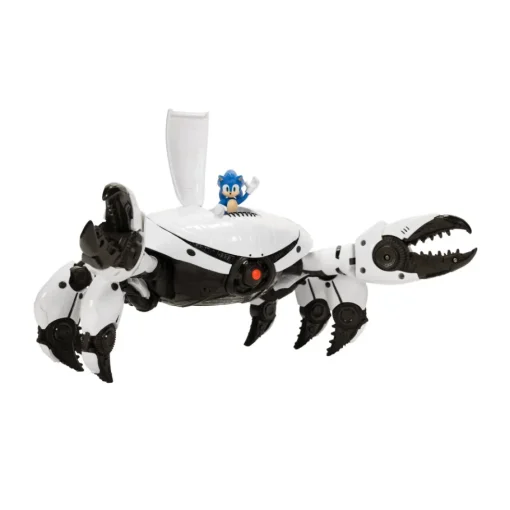 Sonic 3 Película Set De Batalla Cangrejo Mecha C/Figura 2,5''