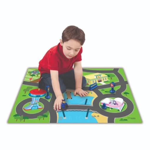 Tapete De Juego Imaginmat Deluxe Con Vehículo Y Accesorios Paw Patrol