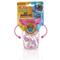 Taza Wonder Con 2 Asas Con Impresas En 360 Grados Rosado