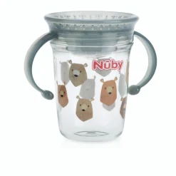 Taza Wonder Con 2 Asas Con Impresas En 360 Grados Gris
