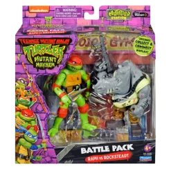 Tortugas Ninja Tmnt Movie Pack De Batalla Raph Vs Rocksteady