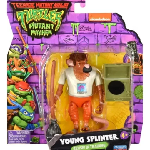 Tortugas Ninja Tmnt Movie Fig. Básica Young Splinter