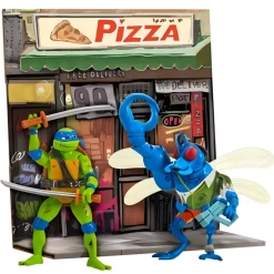 Tortugas Ninja Tmnt Movie Pack De Batalla Leo Vs Superfly