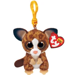 Ty Beanie Boos Binky Lémur Café Clip