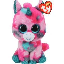 Ty Beanie Boos Gumball Unicornio Rosa/Aguamarina Regular
