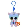 Ty Beanie Boos Heather Gato Unicornio Multicolor Clip