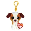 Ty Beanie Boos Hugo Perro Café Clip