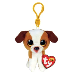 Ty Beanie Boos Hugo Perro Café Clip