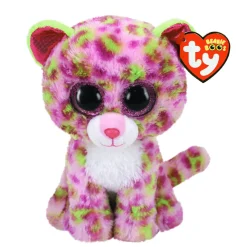 Ty Beanie Boos Lainey Leopard Rosa Regular
