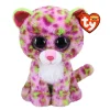 Ty Beanie Boos Lainey Leopard Rosa Mediano