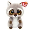 Ty Beanie Boos Oakie Mapache Gris