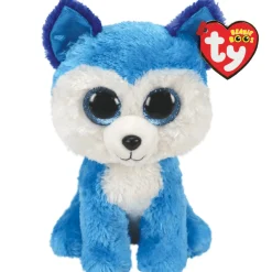 Ty Beanie Boos Prince Husky Azul Mediano