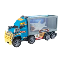Tz Monster Moverz Set Rescate De Tiburón