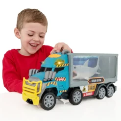 Tz Monster Moverz Set Rescate De Tiburón