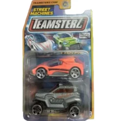 Tz S/M Die Cast Vehículo X 2 Naranja Y Gris