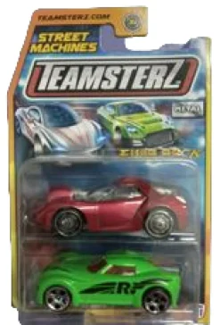 Tz S/M Die Cast Vehículo X 2 Rojo Y Verde